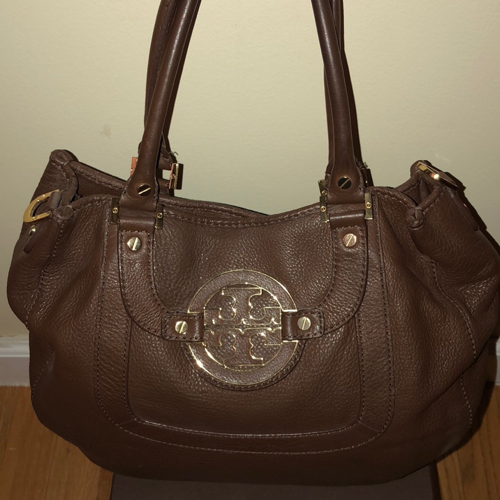 Tory Burch Authentic Shoulder Bag- Brown